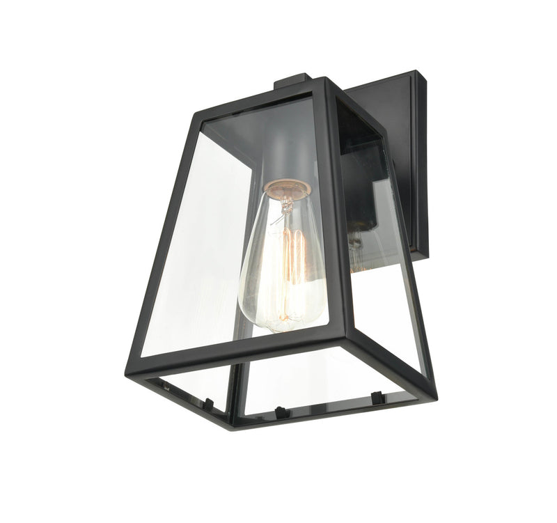 Millennium 8041-PBK One Light Outdoor Lantern, Powder Coated Black