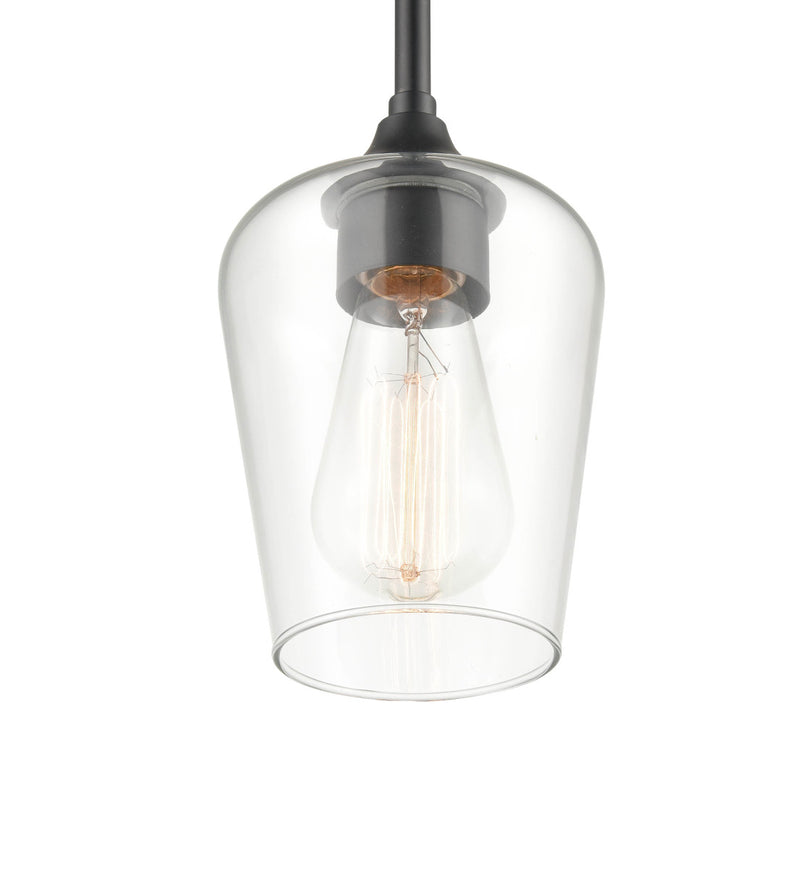 Millennium 9731-MB One Light Mini Pendant, Matte Black