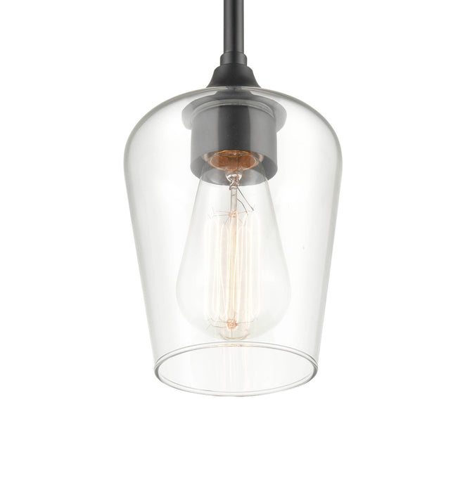 Millennium 9731-MB One Light Mini Pendant, Matte Black