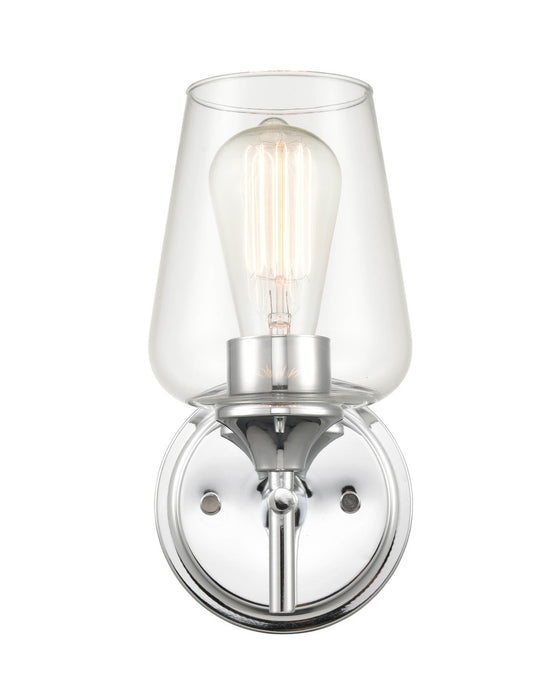 Millennium 9701-CH One Light Wall Sconce, Chrome