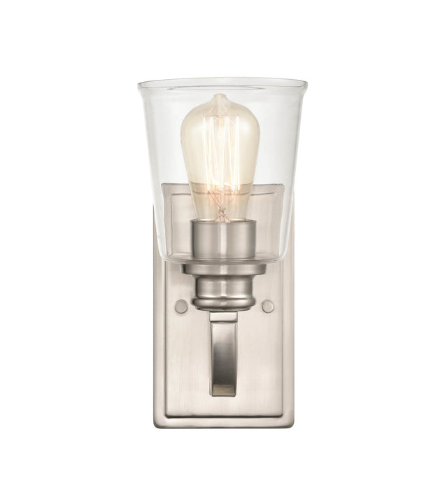 Millennium 3601-BN One Light Wall Sconce, Brushed Nickel