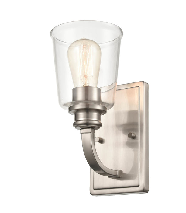 Millennium 3601-BN One Light Wall Sconce, Brushed Nickel
