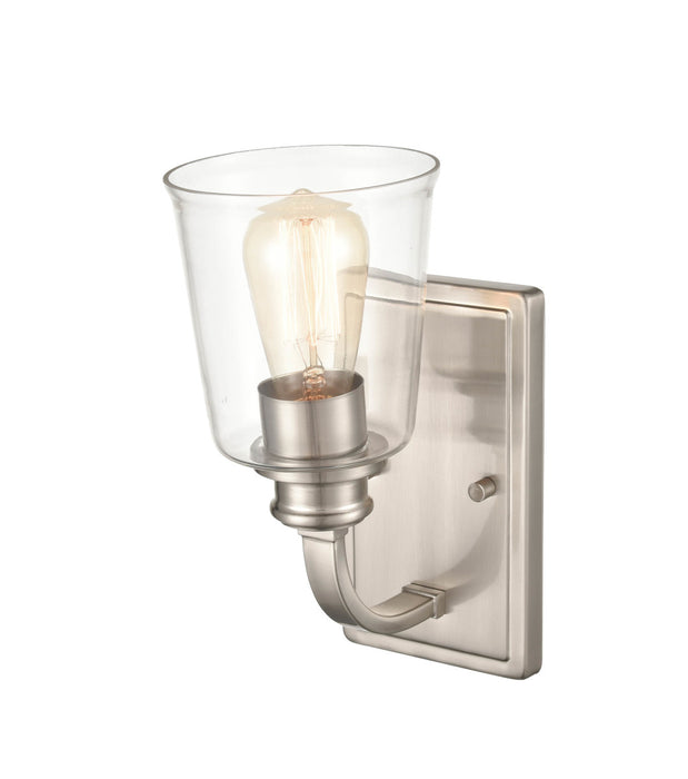 Millennium 3601-BN One Light Wall Sconce, Brushed Nickel