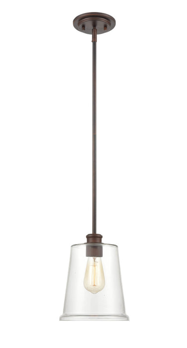 Millennium 3621-RBZ One Light Mini-Pendant, Rubbed Bronze