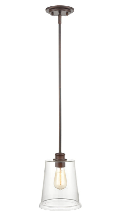 Millennium 3621-RBZ One Light Mini-Pendant, Rubbed Bronze