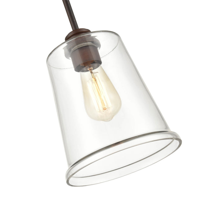 Millennium 3621-RBZ One Light Mini-Pendant, Rubbed Bronze