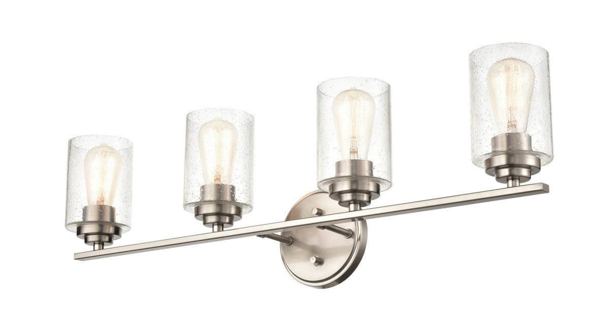 Millennium 3684-SN Four Light Vanity, Satin Nickel