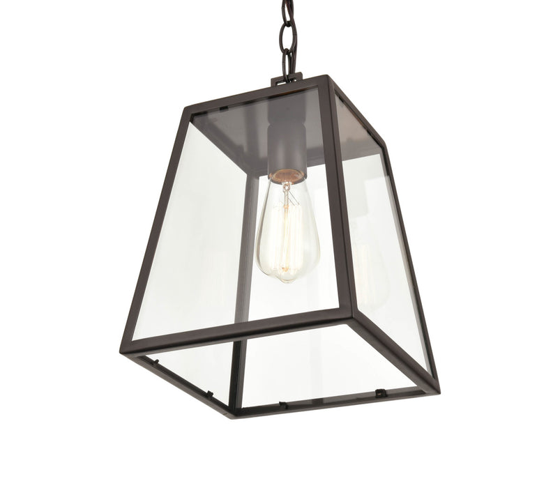 Millennium 8011-PBZ One Light Outdoor Hanging Lantern, Powder Coated Bronze