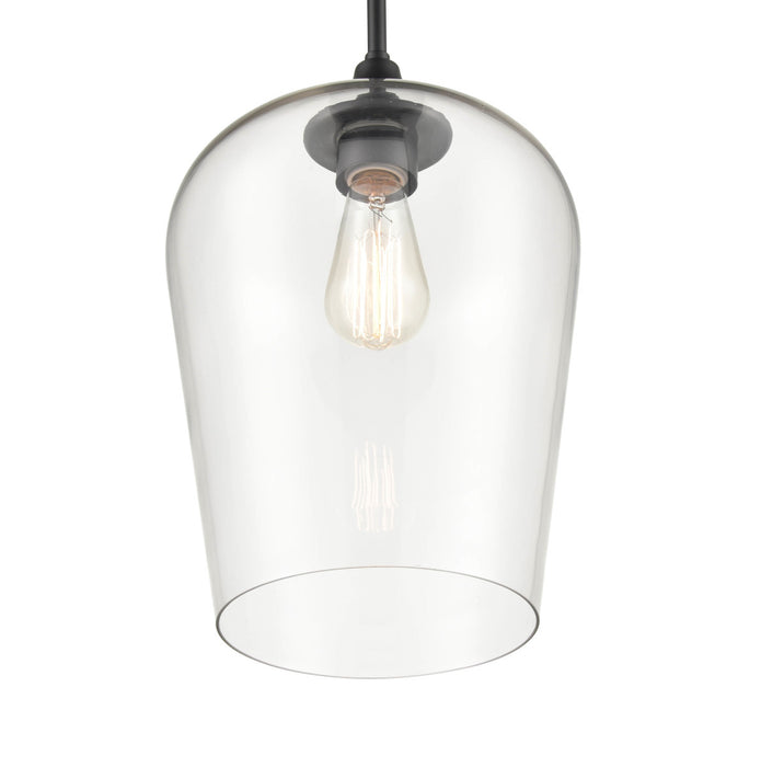 Millennium 9741-MB One Light Mini Pendant, Matte Black