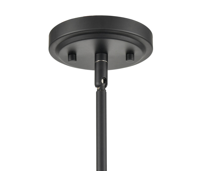 Millennium 9741-MB One Light Mini Pendant, Matte Black