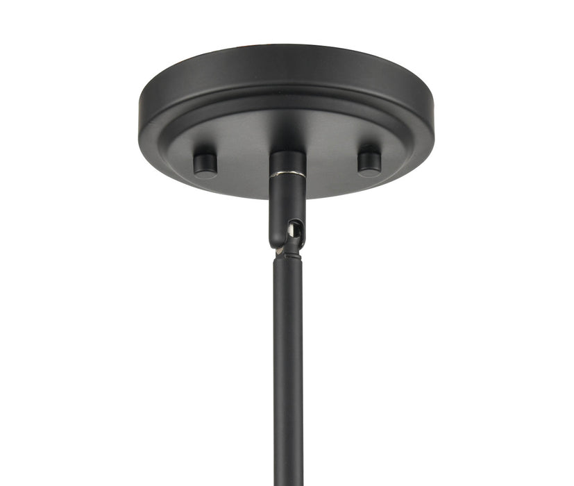 Millennium 9741-MB One Light Mini Pendant, Matte Black