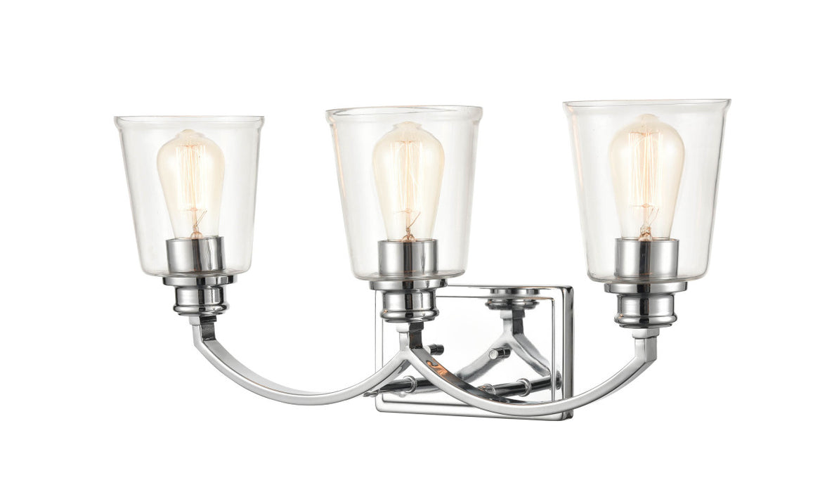 Millennium 3603-CH Three Light Vanity, Chrome