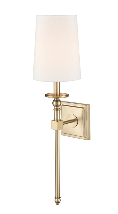 Millennium 46971-MG One Light Wall Sconce, Modern Gold