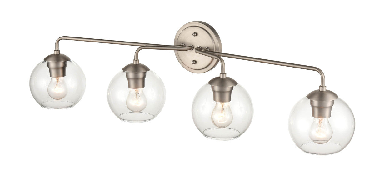 Millennium 9754-SN Four Light Vanity, Satin NIckel