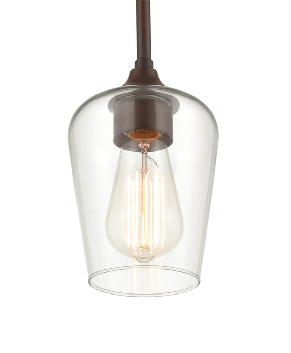Millennium 9731-RBZ One Light Mini Pendant, Rubbed Bronze