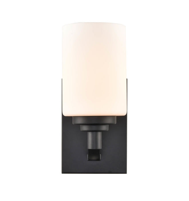 Millennium 3181-MB One Light Wall Sconce, Matte Black