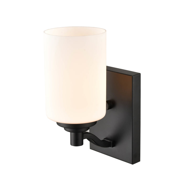Millennium 3181-MB One Light Wall Sconce, Matte Black