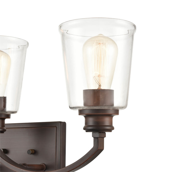 Millennium 3603-RBZ Three Light Vanity, Rubbed Bronze