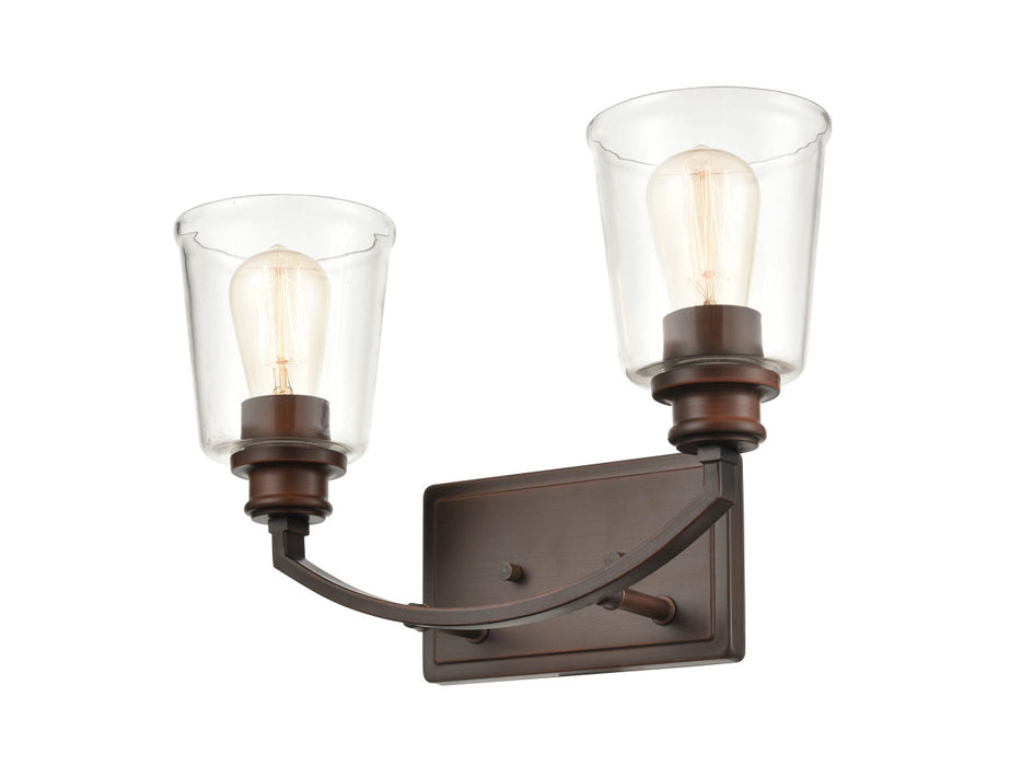 Millennium 3602-RBZ Two Light Vanity, Rubbed Bronze