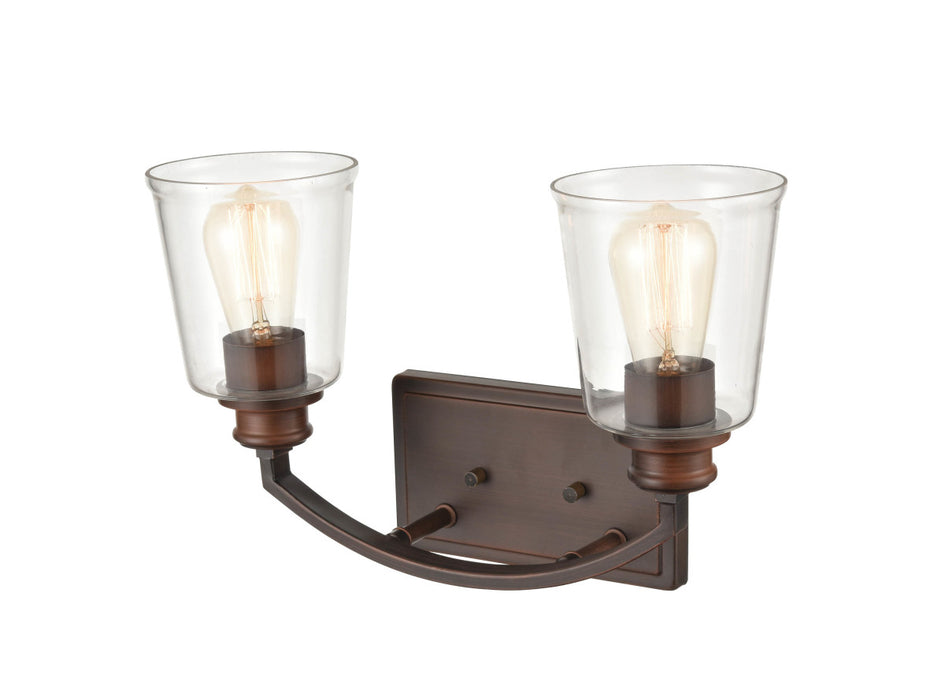 Millennium 3602-RBZ Two Light Vanity, Rubbed Bronze