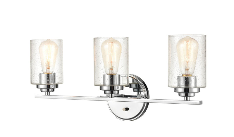 Millennium 3683-CH Three Light Vanity, Chrome