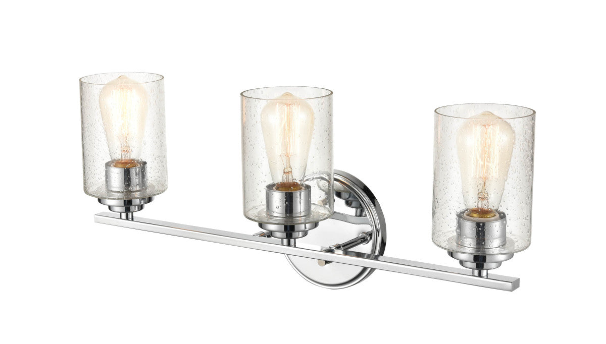Millennium 3683-CH Three Light Vanity, Chrome