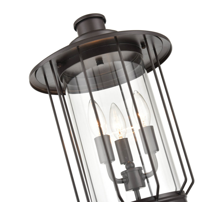Millennium 2699-PBZ Four Light Outdoor Post Lantern, Powder Coated Bronze