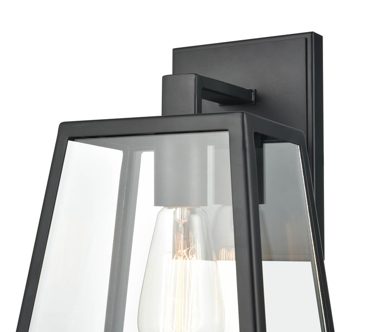 Millennium 8021-PBK One Light Outdoor Lantern, Powder Coated Black