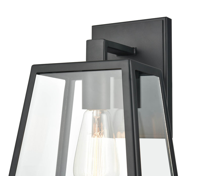 Millennium 8021-PBK One Light Outdoor Lantern, Powder Coated Black