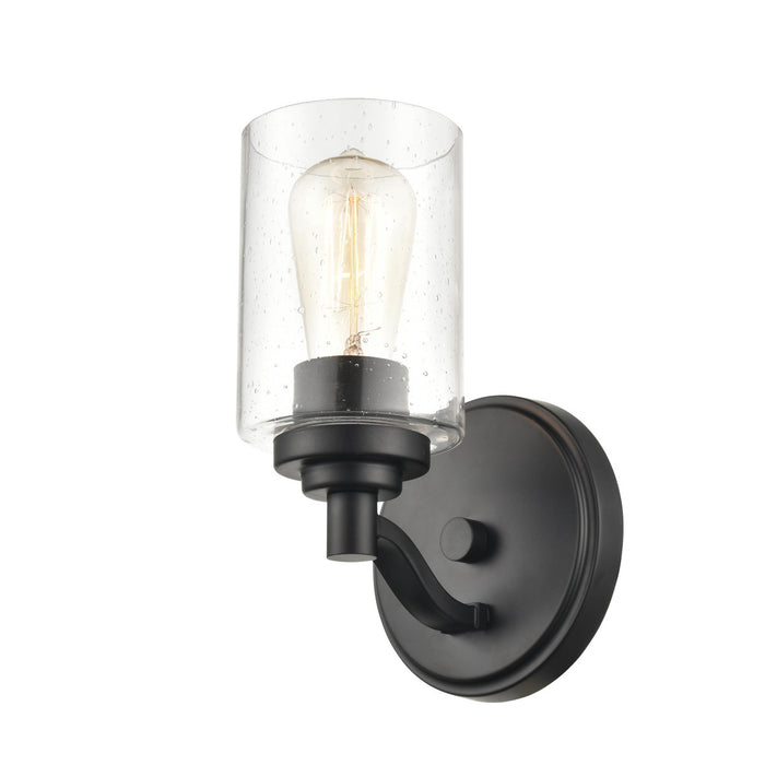 Millennium 3681-MB One Light Wall Sconce, Matte Black