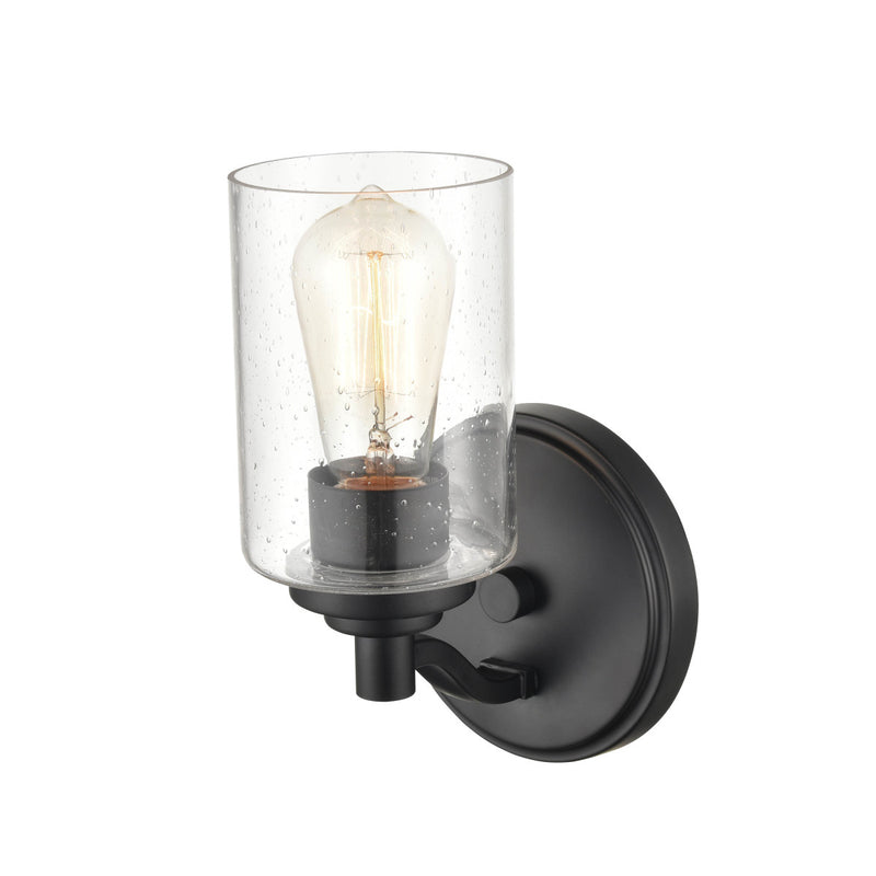 Millennium 3681-MB One Light Wall Sconce, Matte Black