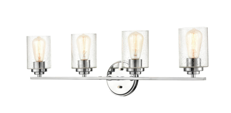 Millennium 3684-CH Four Light Vanity, Chrome