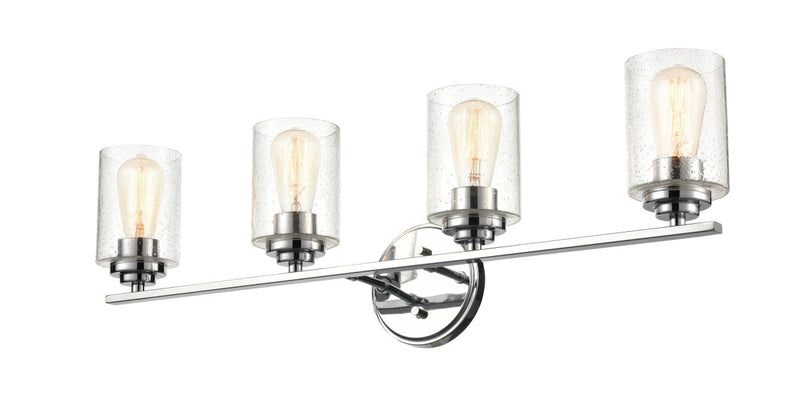 Millennium 3684-CH Four Light Vanity, Chrome