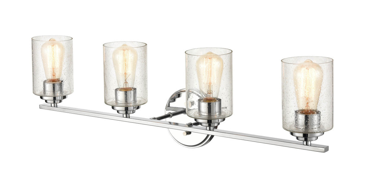 Millennium 3684-CH Four Light Vanity, Chrome