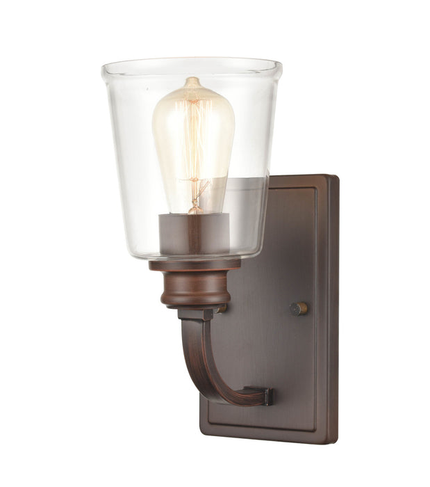Millennium 3601-RBZ One Light Wall Sconce, Rubbed Bronze