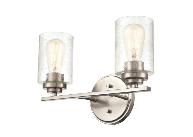Millennium 3682-SN Two Light Vanity, Satin Nickel