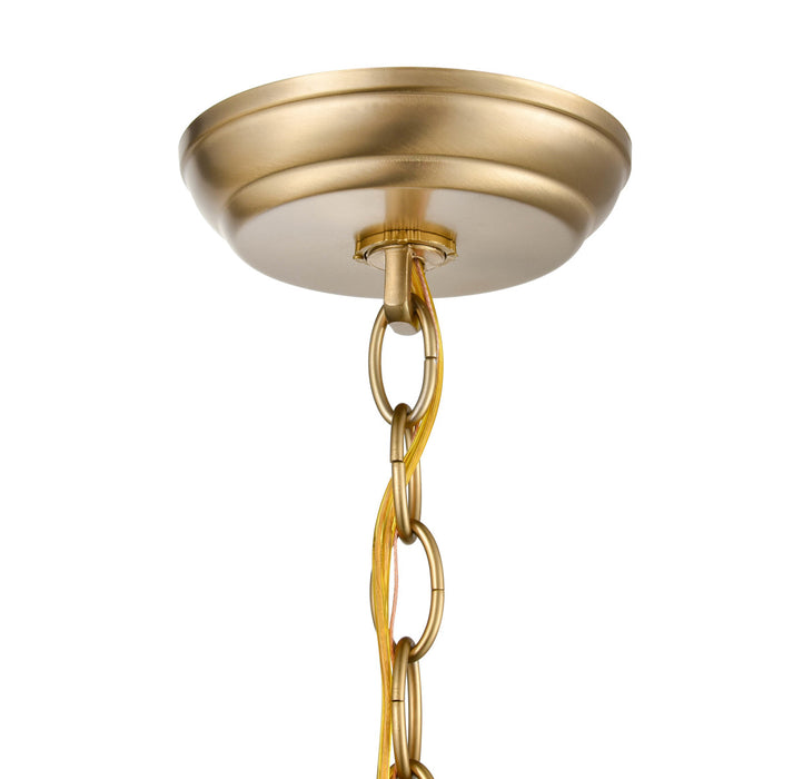 Millennium 9123-MG Three Light Pendant, Modern Gold