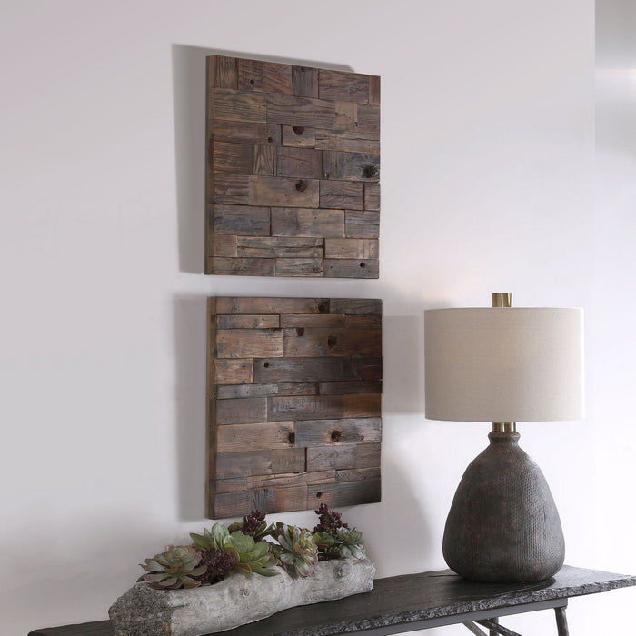 Uttermost 04239 Wall Decor, S/2, Old Chinese