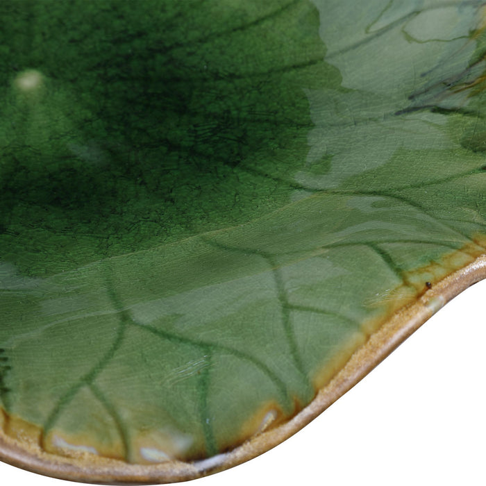 Uttermost 04247 Wall Decor, S/3, Green With Brown
