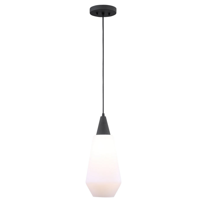 Uttermost 21525 One Light Mini Pendant, Black