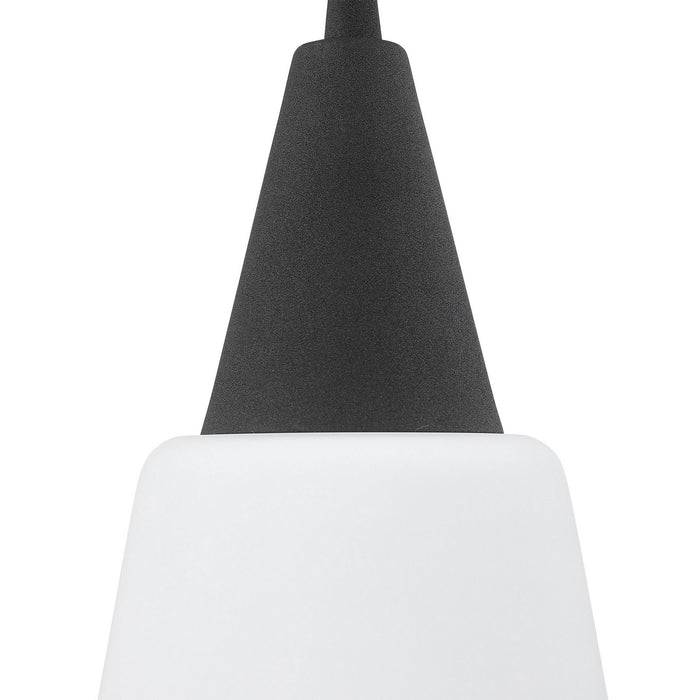 Uttermost 21525 One Light Mini Pendant, Black