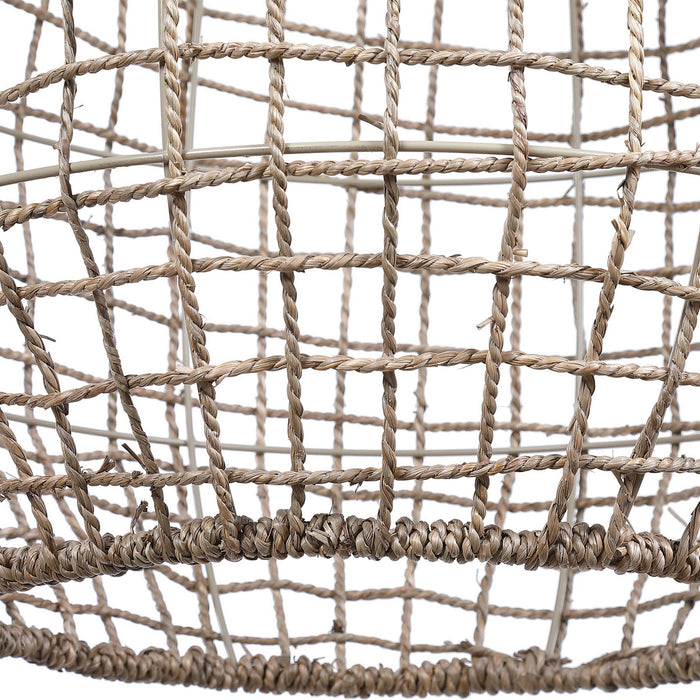 Uttermost 21535 One Light Pendant, Natuarl Woven Sea Grass