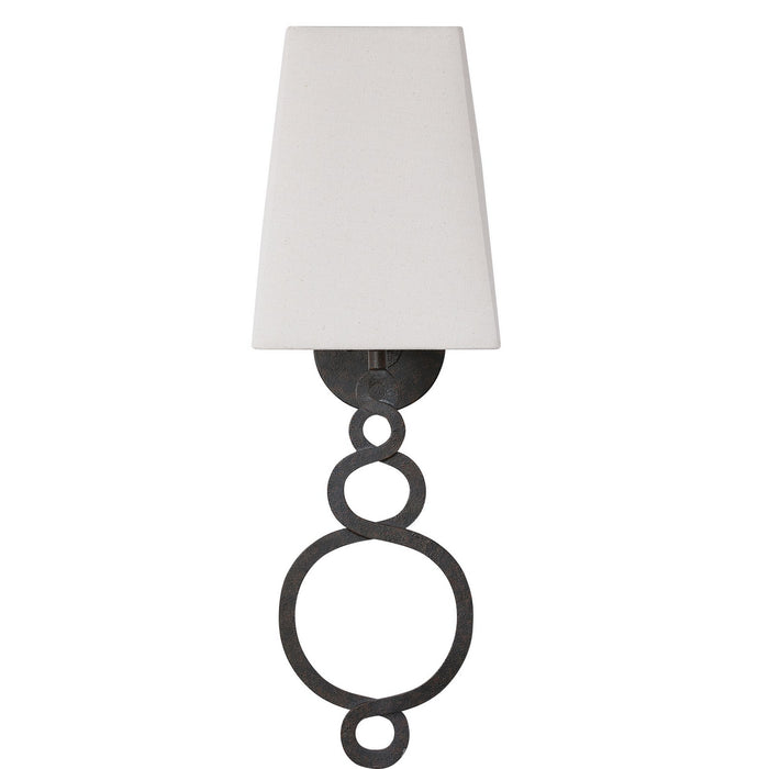 Uttermost 22532 One Light Wall Sconce, Deep Weathered Bronze