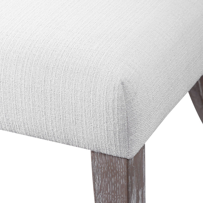 Uttermost 23540 Chair, White