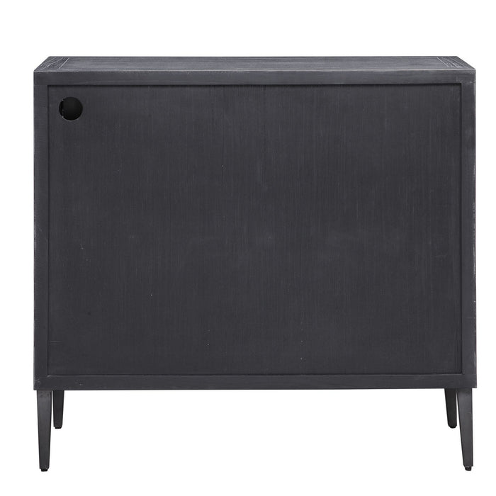 Uttermost 24957 Two Door Accent Cabinet, Light Gray