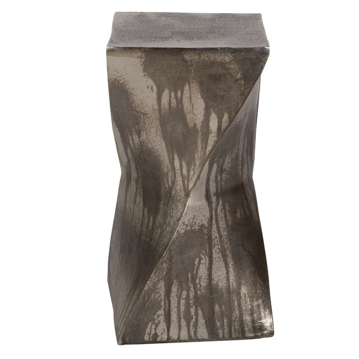Uttermost 25063 Accent Table, Tarnished Silver
