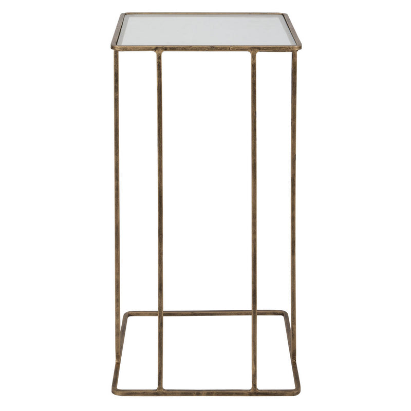 Uttermost 25066 Side Table, Antiqued Gold