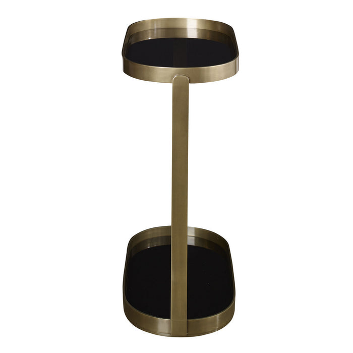 Uttermost 25081 Side Table, Antiqued Gold