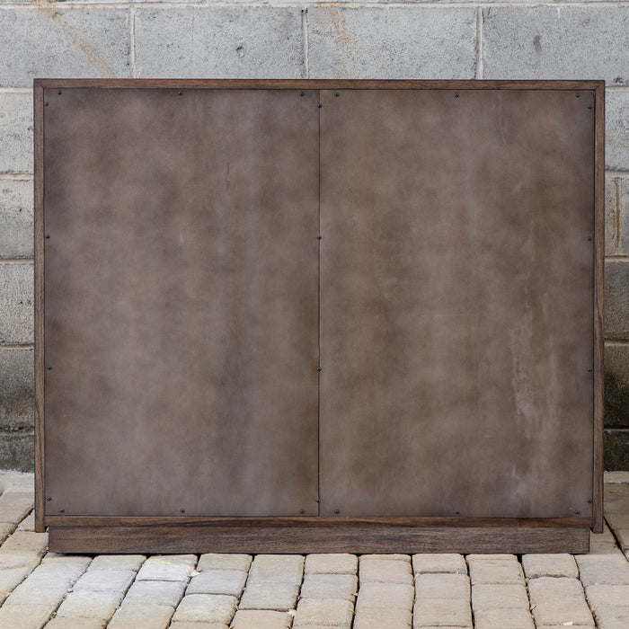 Uttermost 25458 Drawer Chest, Naturally Distressed And Hand Rubbed To Expose Natural Undertones