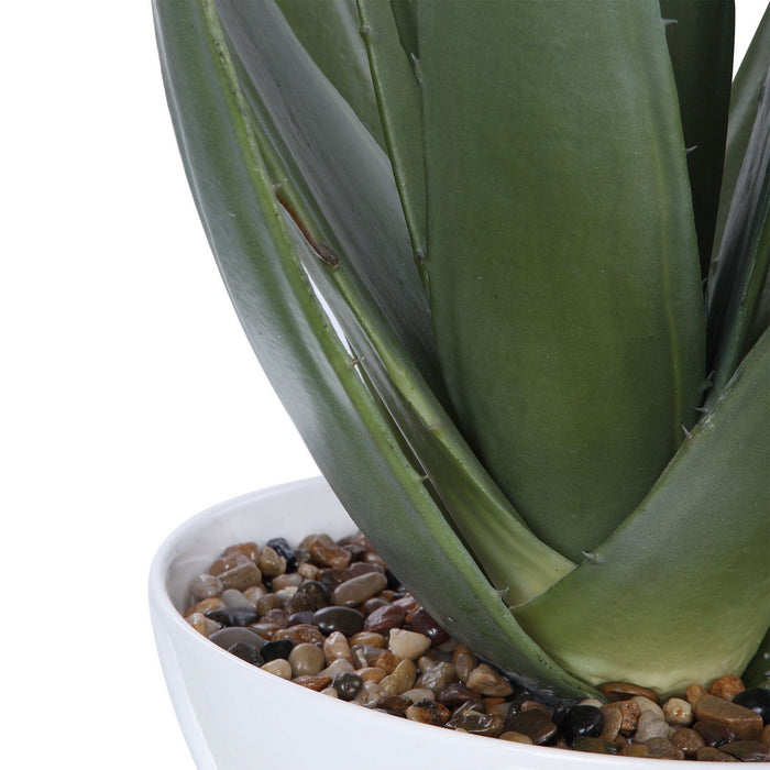 Uttermost 60177 Planter, Glossy White